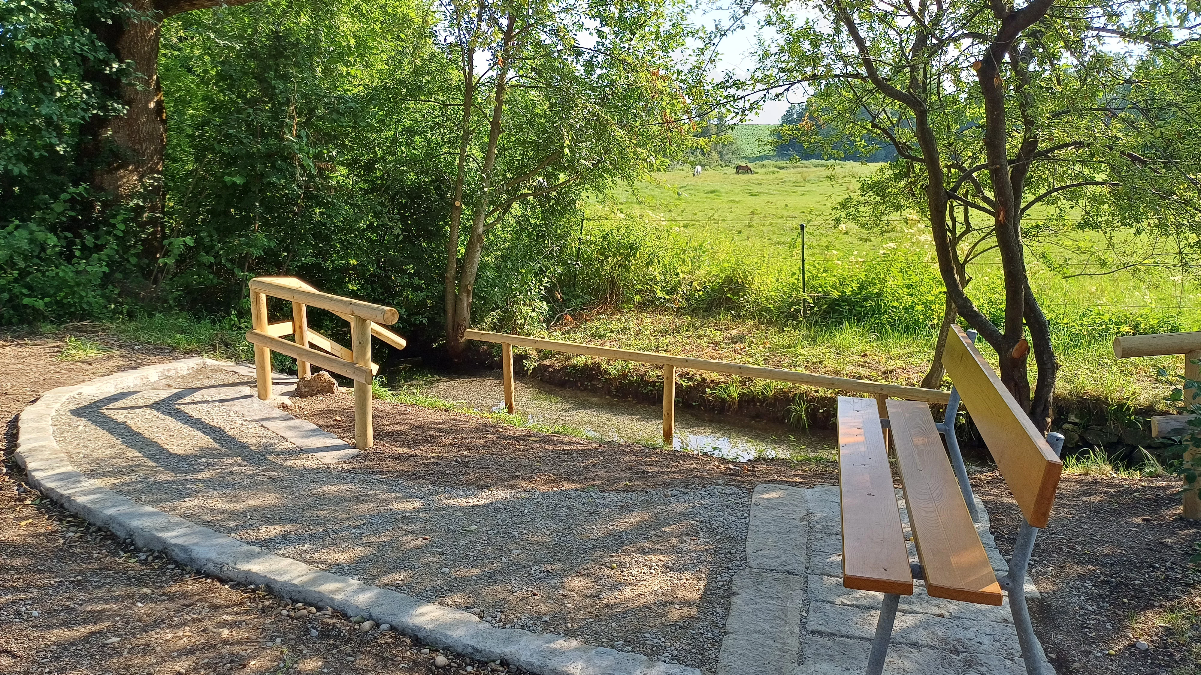 Kneippanlage in Stöttham