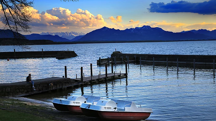 Abendstimmung am See