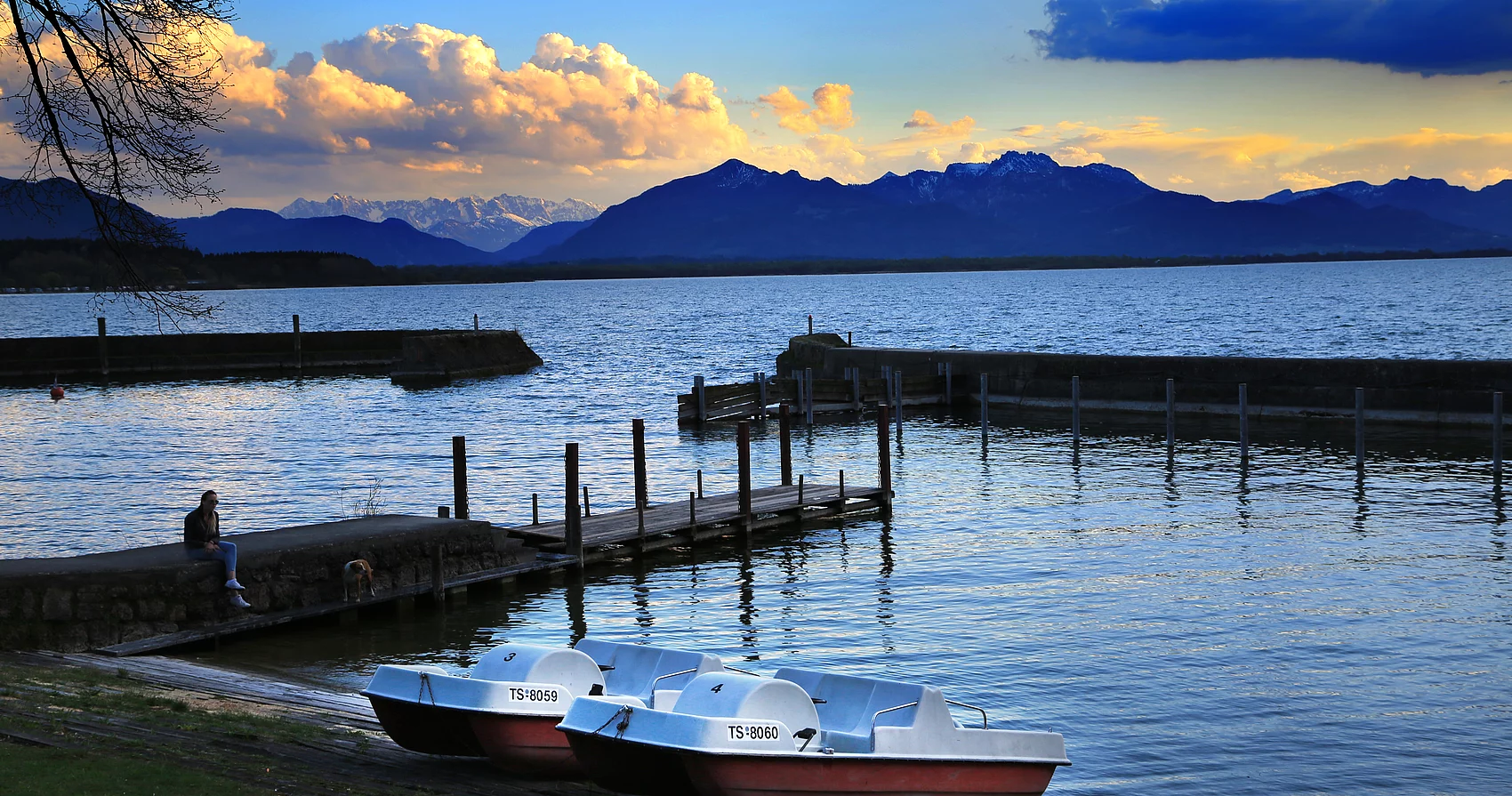 Abendstimmung am See