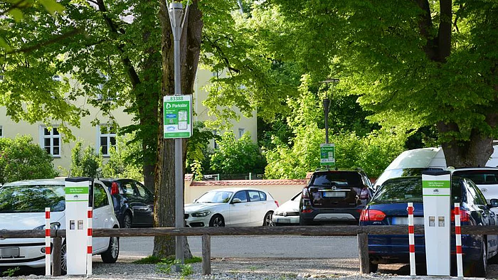 E-Auto Ladestation am Parkplatz Dampfersteg