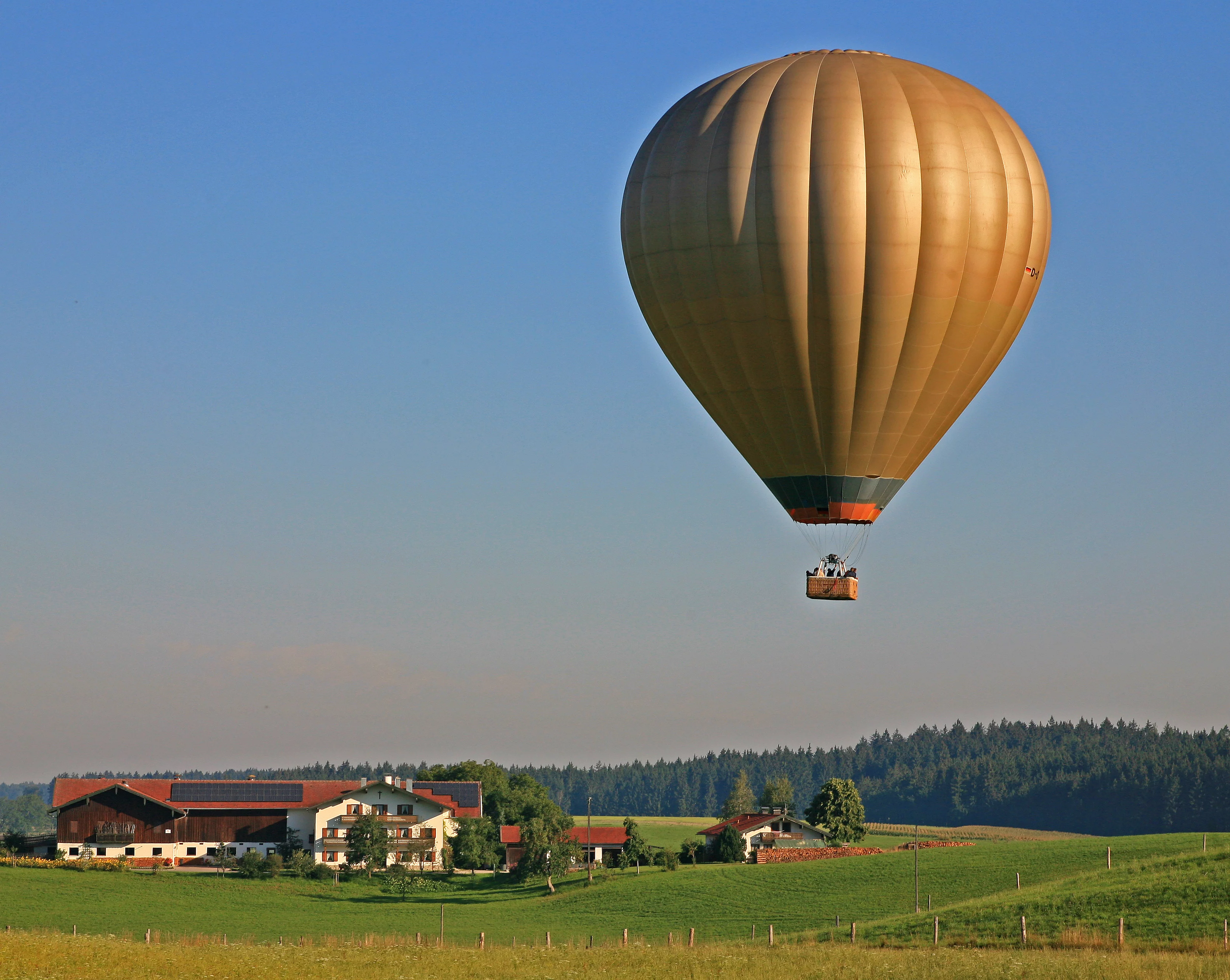 Ballonfahren in Chieming
