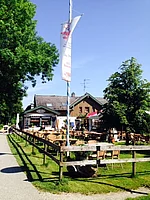 Biergarten beim Wegmacher